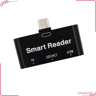 Tipo C USB 3,0 de Alta Velocidad 3 En 1 SD TF Lector de Tarjetas para Samsung / Android