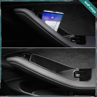 2 Pair Car Side Door Storage Box for Tesla Model 3 2018 Kit Pocket Auto