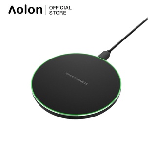 Aolon W09 10W Fast Qi Wireless Charging Holder For Samsung Galaxy S10 S20 S9 S9+ S8 S7 Note 9 Charger Pad For iPhone 12 11 Pro XS Max XR X 8