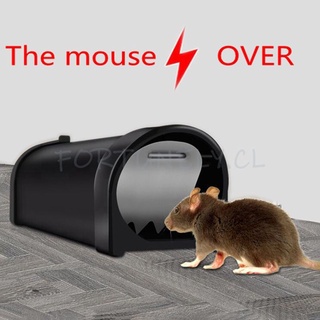 Promoción nueva trampa de ratón vivo trampa sin matar plástico reutilizable pequeña trampa de ratas roedores Catcher Control de plagas Fortunely.cl