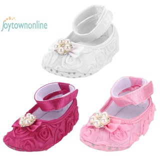 Zapatos de bebé niñas de lona Floral zapatos antideslizantes bebé suela suave zapato-116830