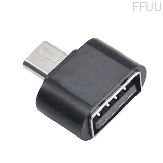 [FF86] Mini adaptadores OTG para celular/tableta/lector de tarjetas Micro USB/ratón Flash/extensiones de teclado (2)