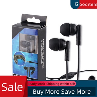 Gooditem - auriculares intrauditivos con cable para PS4 One Gamepad