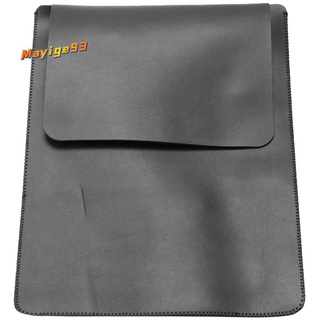 PU Leather Sleeve Case for Apple Macbook Air Pro Retina Air 13.3 Inch Laptop Cases for Mac Book Bag（Black）