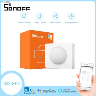 SONOFF-SNZB-03-Sensor inteligente de movimientozigbee para el hogar/detector Alarms para Android IOS nuevo