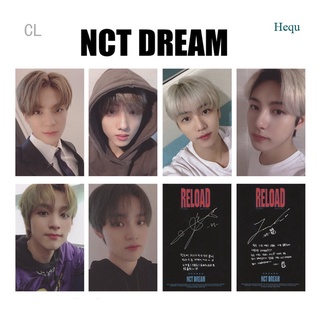 Hequ NCT DREAM Dream Team Regular Three Reload KIHNO Version Of The Same Self-Made Small Card Signature Set