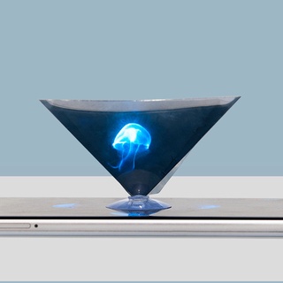 ianqumi proyector desmontable educativo mini pirámide holograma móvil proyector para niños
