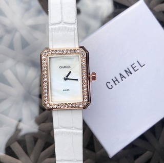 ChaneI cuero señora reloj Casual de lujo reloj de cuarzo femenino estudiante reloj Jam Tangan Wanita