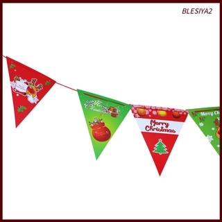 [brblesiya2] Cartel De navidad Triangular/bandera De reno/papá Noel/decoración