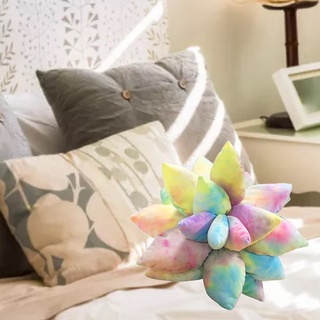3D suculenta almohada para jardín o amantes verdes bebé planta almohadas para dormitorio habitación decoración del hogar cojín de felpa, un (5)