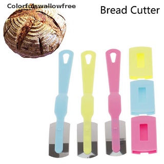 colorfulswallowfree cortador de pan cojo pan slashing masa cuchillo con cuchillas reemplazables belle (6)