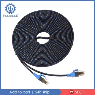 [🆕 KOO2-10-] Cat7 Cable Ethernet 10 Gigabit Parche Plano Red LAN Para PC (1)