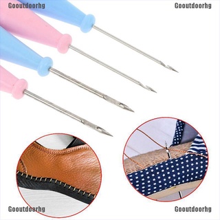 [gooutdoorhg] costura de acero awl zapatos agujero gancho diy herramienta de cuero reparación de zapatos s (1)