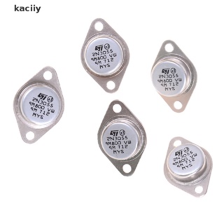 kaciiy 5 piezas 2n3055 npn af amp audio power transistor 15a 100v cl