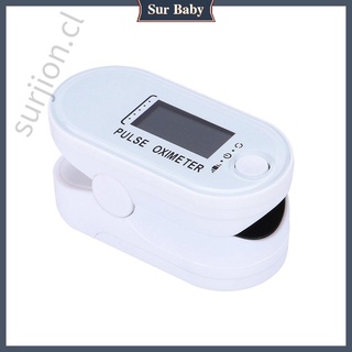 mini oxímetros de pulso de dedo para bebé/monitor de saturador de oxígeno en sangre oval portátil [surjion]