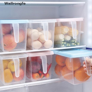 Wfe > Caja De Almacenamiento Transparente Para Cocina , Huevo , Recipiente De Alimentos , Nevera , Bien (1)