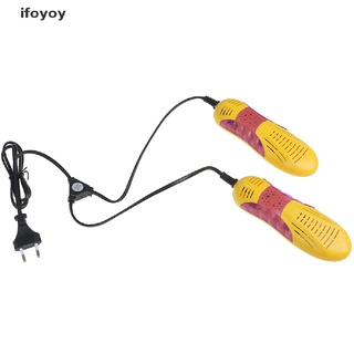 Ifoyoy 220V Shoe Dryer Shoe Sterilizer Heater Warmer UV Shoe Sterilizer Heating Dryer CL