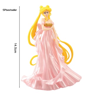 Spbestseller accesorio De acción Anime Sailor Moon Vestido De novia Sailor Moon Modelo Vibrant color Para niña (5)