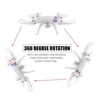 Dron cuadricóptero 6-axis Gyro Rtf 2mp Wide Angle 2.4g 4 canales X8C (5)