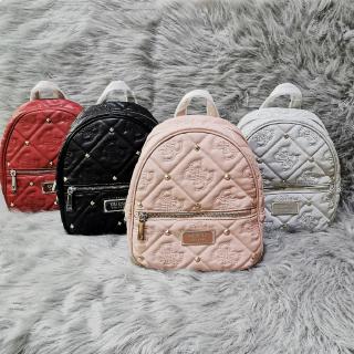 [Ready Stock] Guess Zip Mini Backpack Small School Bag (1)