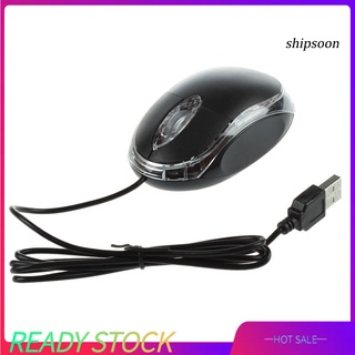 ssn -USB Wired Optical Scroll Wheel Mice Mouse for Computer PC Desktop Laptop