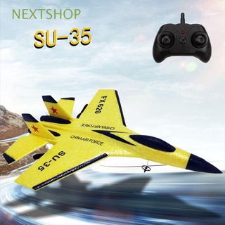 NEXTSHOP FX-620 SU-35 Durable Plano Juguete Superior Fligh RC Planeador Control Remoto Avión 2.4G Controlador Kid Boy Regalo Fácil De Montar EPP Espuma Modelo/Multicolor (1)