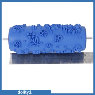 [DOLITY1] 15 cm Empaistic flor patrón de pintura rodillo máquina decoración de pared DIY (4)