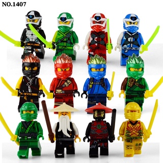 Ninja Lego Ninjago minifiguras conjunto de juguetes bloques de construcción