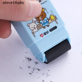 【ULO】 Creative 3 in 1 Eraser Pencil Sharpener Cute Cartoon Stationery Student Supplies .