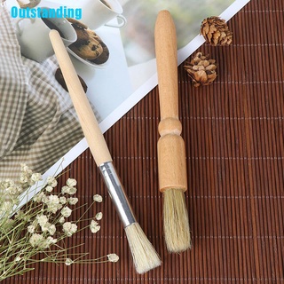 cepillo de madera con cerdas naturales cepillo de polvo mango de madera