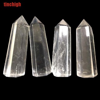 [Tinchigh] 1 Pieza De Cuarzo Transparente Punto De Cristal Varita Espécimen Reiki Piedra Curativa [Hotsale]