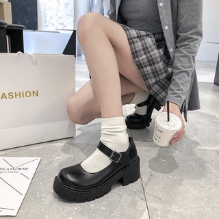 2021 Serie De Versátiles Zapatos Uniformes JK De Mujer Con Suela Gruesa lolita muffin soles Pequeño leather2021 [] Lolita:xiaojianrui888 . my21.12.7