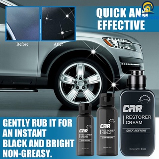 auto cuero y reutilizable pasta de renovación de plástico lavable refrescar la superficie de cuero coche restaurador crema (1)