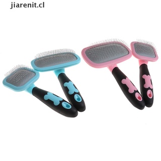[jiarenit] cepillo de pelo para remojar el mango/cepillo para el aseo/peine/herramienta para mascotas/perros/gatos cl (7)