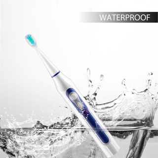 [0913] cepillo de dientes eléctrico sonic con desinfectante uv recargable 3 cabezales de cepillo