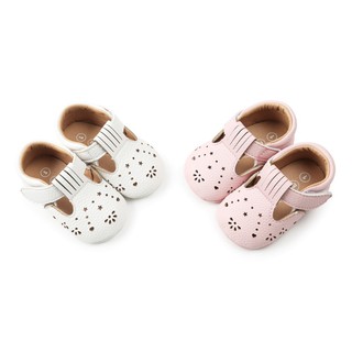 Nuevos niños Casual transpirable suave lindo hueco princesa zapatos (1)