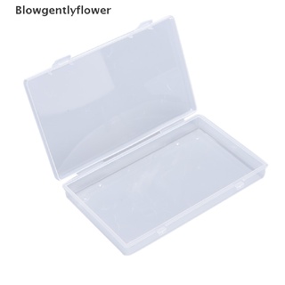 blowgentlyflower - caja de máscara de plástico transparente bgf