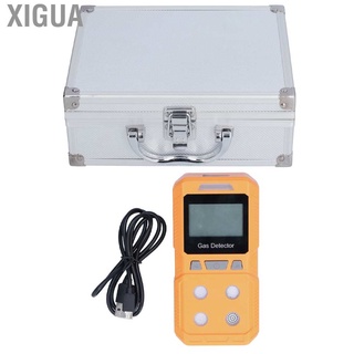 xigua 4 en 1 detector de gas de alta sensibilidad ex h2s co o2 monitor de carga usb para la industria minera gasolinera