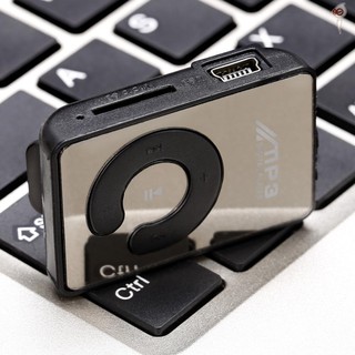X&S Mini reproductor de MP3 con Clip de espejo portátil deportivo USB Digital reproductor de música Micro SD TF tarjeta reproductor multimedia