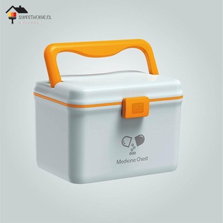 Mini caja médica médica maleta de plástico médica caja de almacenamiento organizador (8)