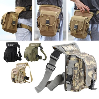 iankanma Drop Leg Bag Unisex Waterproof Nylon Drop Leg Bag Waist Pack for Outdoor (1)
