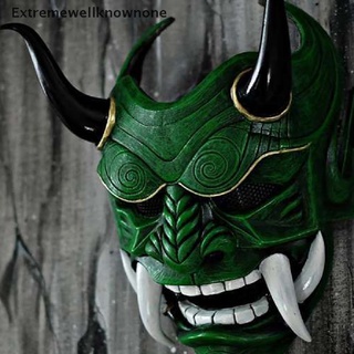 encl samurai máscara japonesa cosplay máscaras horror anime disfraces de halloween prop caliente (4)
