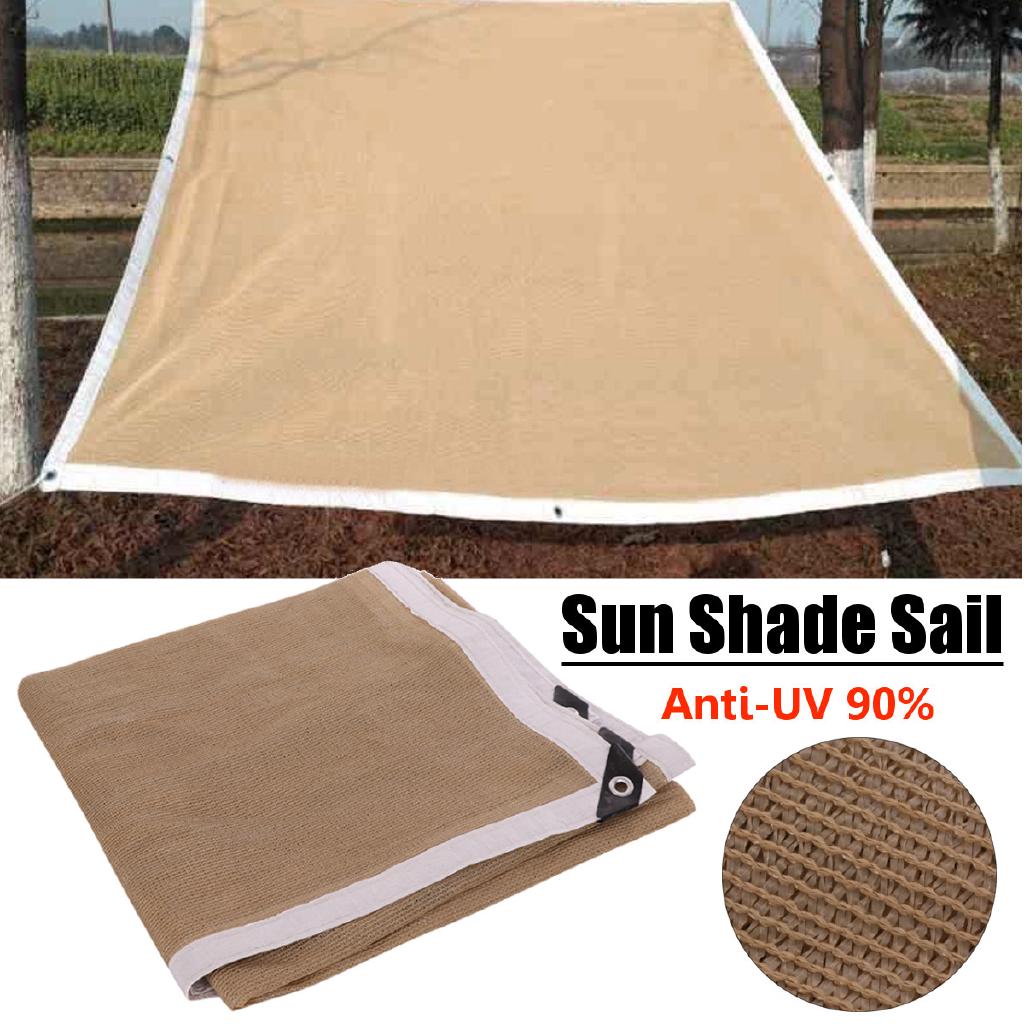 Shouse 2-4M parasol vela al aire libre jardín impermeable toldo toldo cubierta Patio cubierta UV bloque