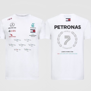 Lewis Hamilton 2021 Drivers' Championship Mercedes AMG F1 camiseta