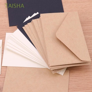 TAISHA Invitation Paper Envelopes Vintage For Letter Gift Envelope European Style Wedding Mini Stationary Classical Black Invitation Envelope/Multicolor