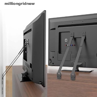 [milliongridnew] correas de seguridad para tv de metal para bebés, dd muebles anti-tip correas resistentes