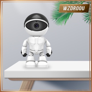 Wzdroou cámara De seguridad para el hogar 1080p Wifi 360 grados detección De teléfono visión nocturna 2-radio audio/ Humano