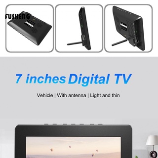 Fusheng Tv Digital ultradelgada Portátil De 7 pulgadas/ligera Para Acampar