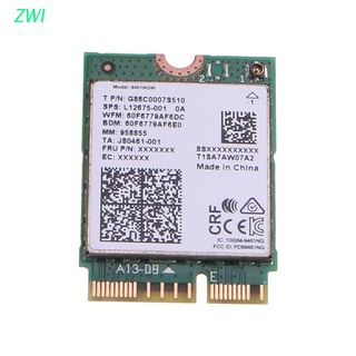 ZWI 9461NGW M.2 Wireless Network Card 2.4G/5g 433Mb Wifi Wireless Card BT5.0-compat
