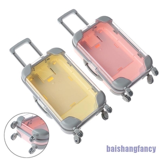 Baishang Mini maleta De viaje De Plástico Para muñecas/juguetes Para niños
